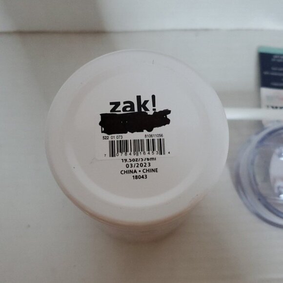 Zak! Disney 100 Years Stainless Steel Travel Tumbler Cup Rainbow Iridescent 19.5 - Picture 11 of 13